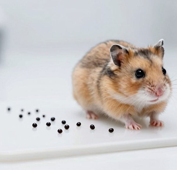 hamster poops frequently daily