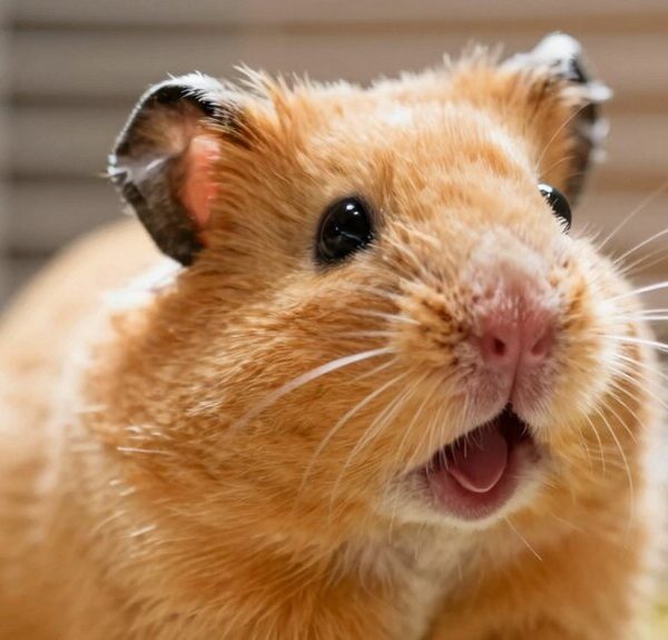 hamster squeaking indicates communication