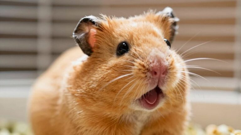 hamster squeaking indicates communication