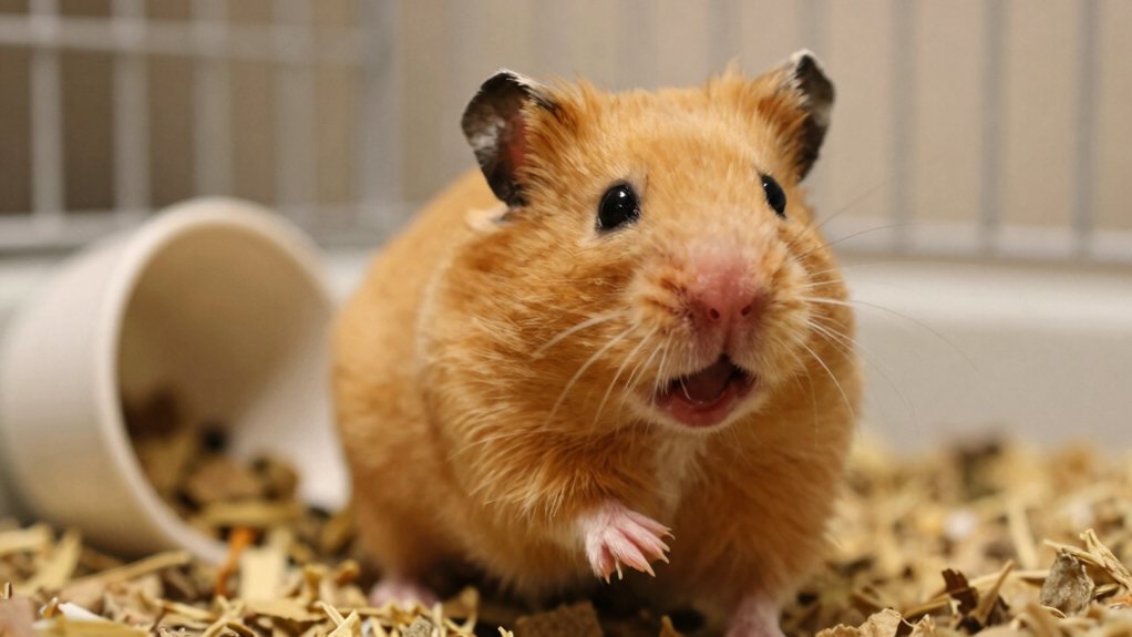 hamster squeaks normal communication