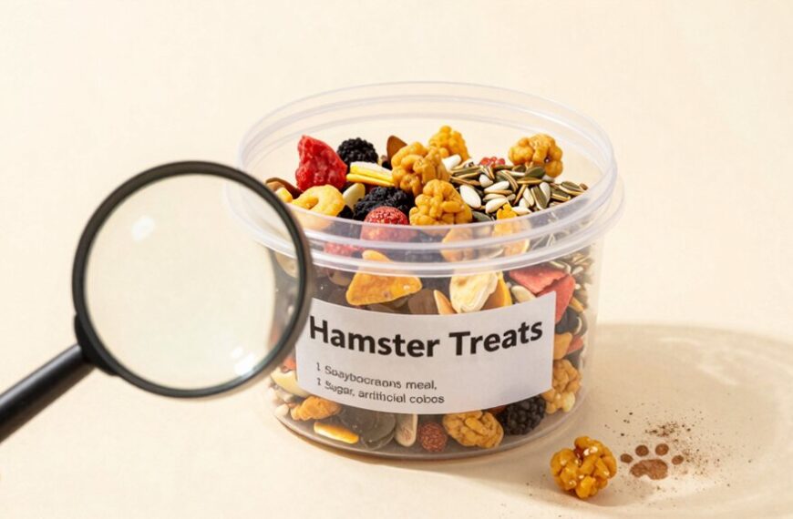hamster treats label guide