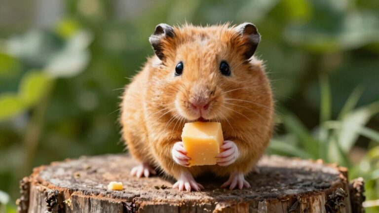hamsters and cheese consumption