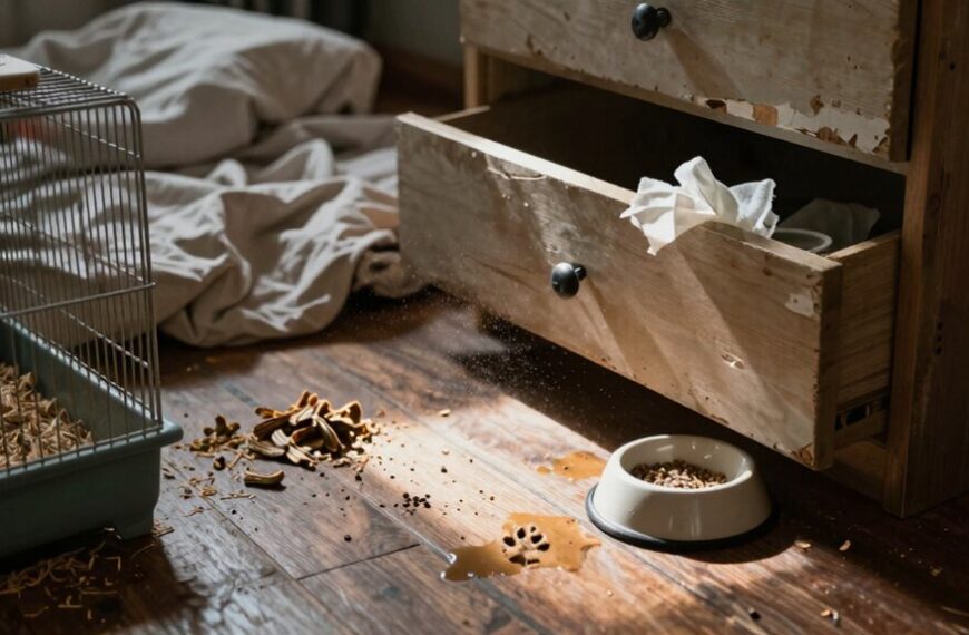 hamsters and room odors