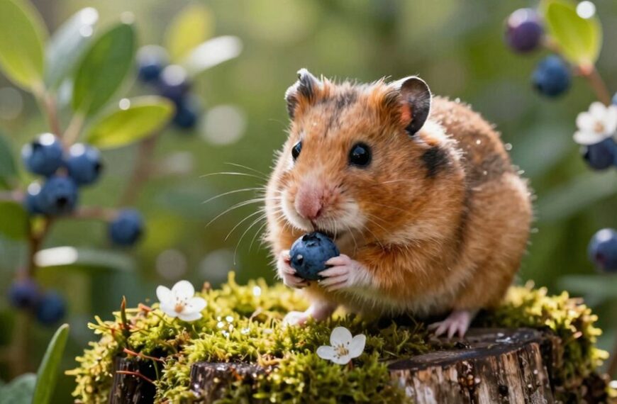 hamsters can eat blueberries