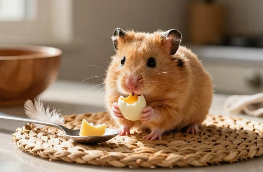 hamsters can eat boiled egg