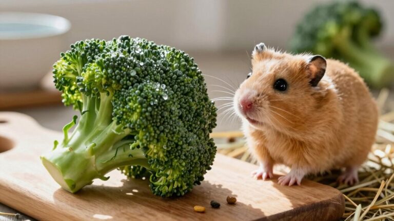hamsters can eat broccoli