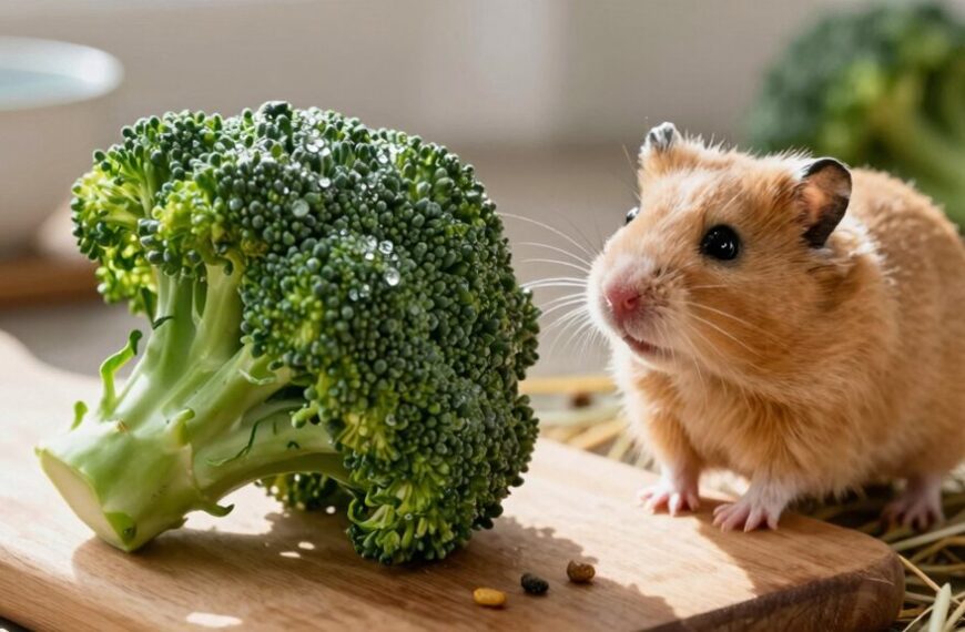 hamsters can eat broccoli
