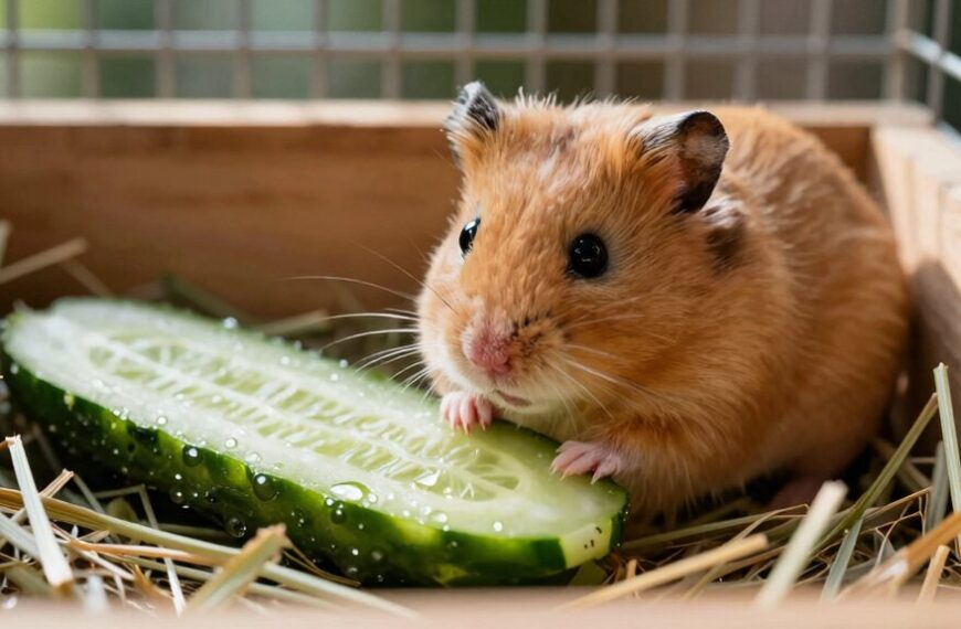 hamsters can eat cucumber