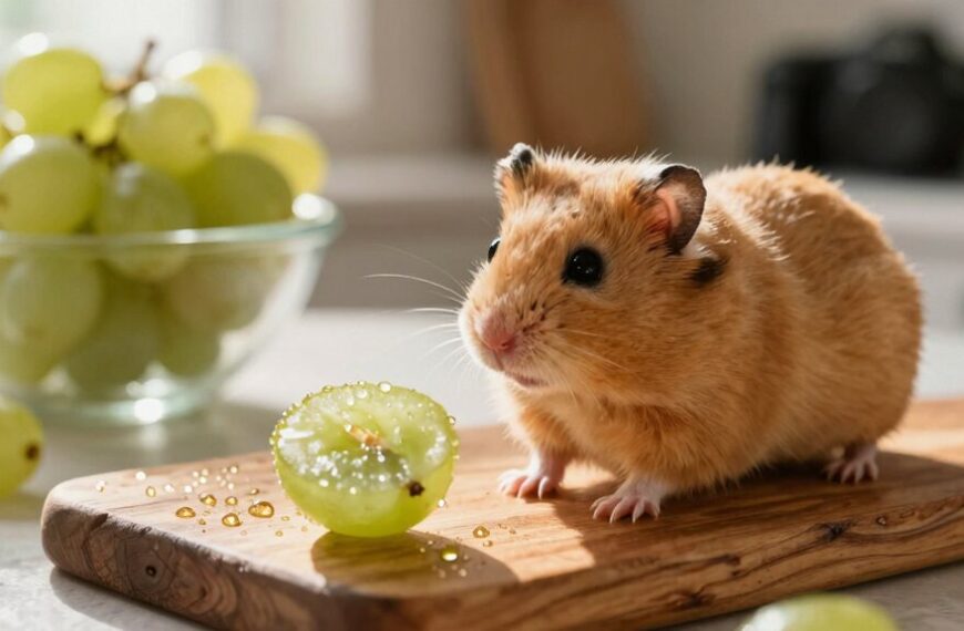 hamsters can eat grapes