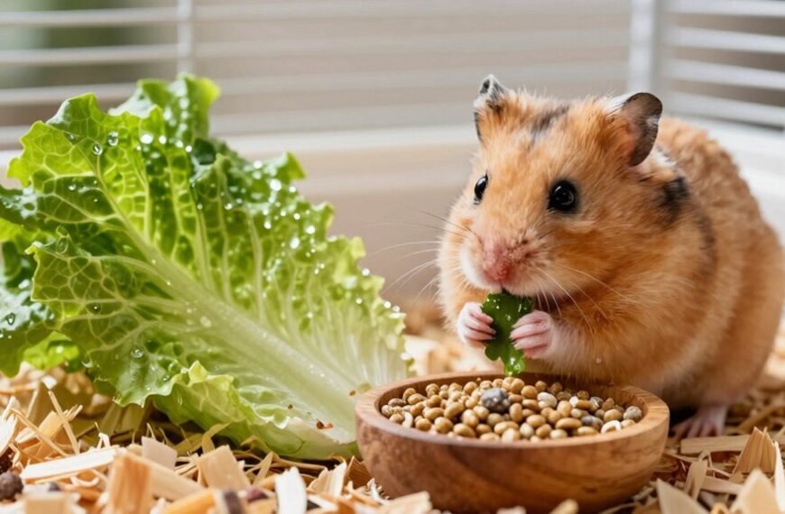 hamsters can eat lettuce