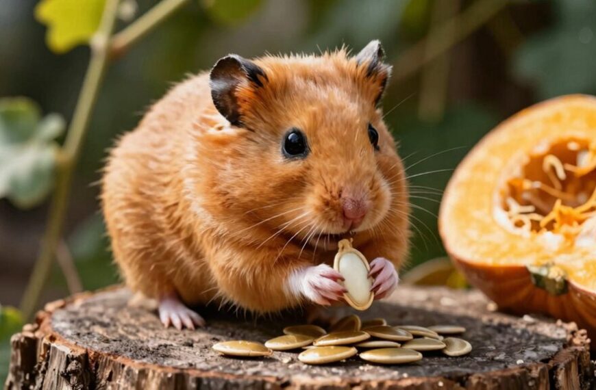 hamsters can eat pumpkin seeds