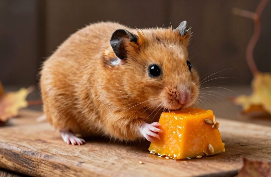 hamsters can eat raw pumpkin