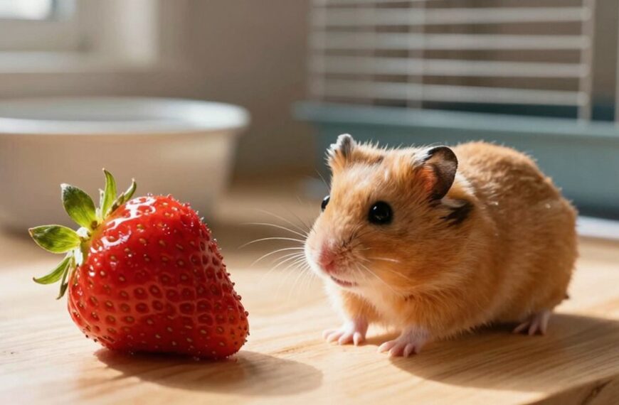 hamsters can eat strawberries