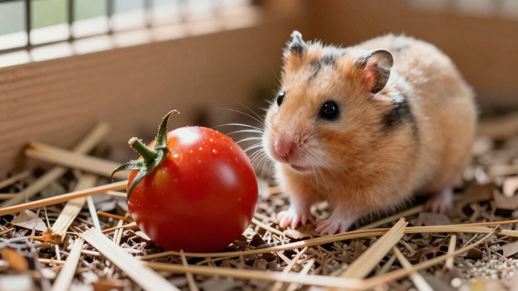 hamsters can eat tomatoes