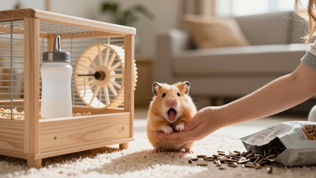 hamsters cute low maintenance pets