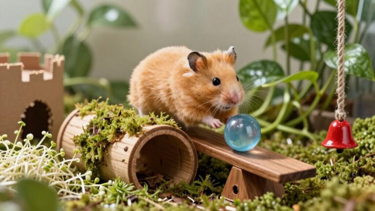 hamsters enjoy simple games