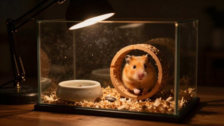 hamsters prefer darkness for rest