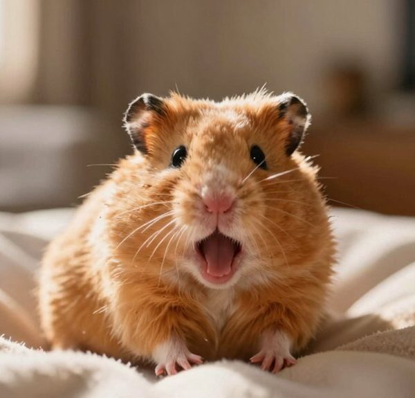 hamsters prefer gentle handling