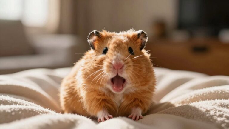 hamsters prefer gentle handling