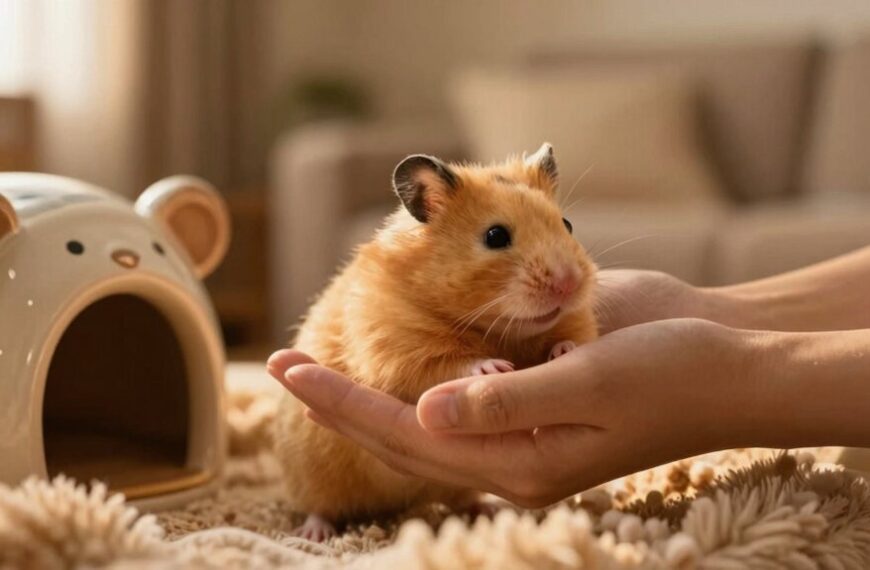 hamsters prefer gentle handling