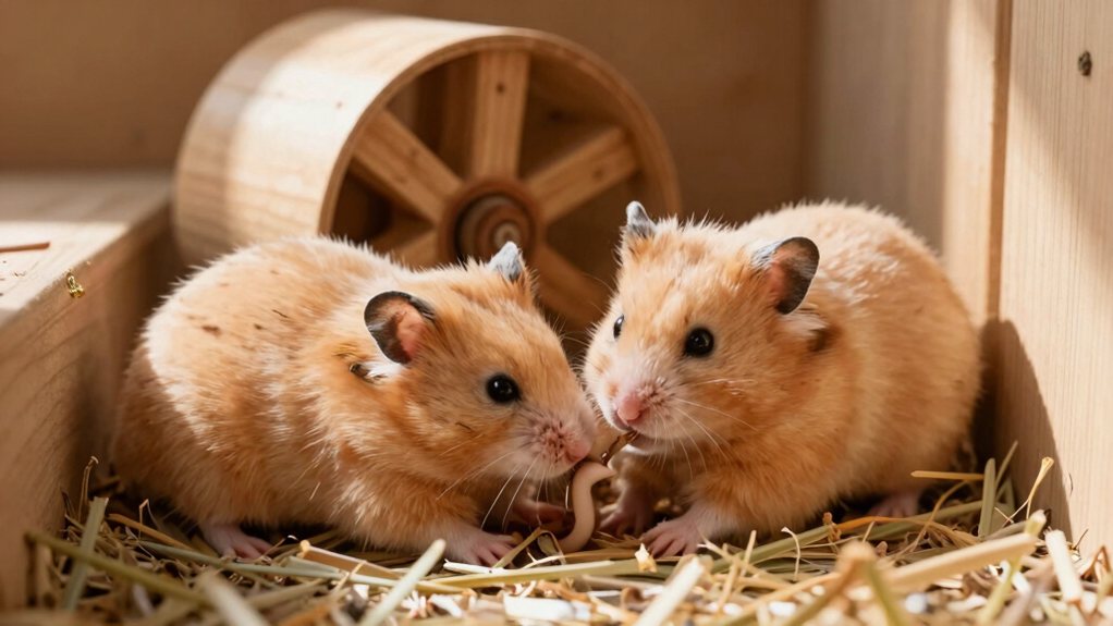 hamsters prefer living alone
