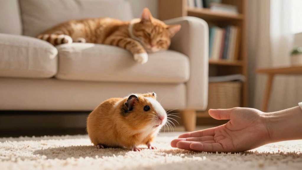 hamsters recognize familiar humans