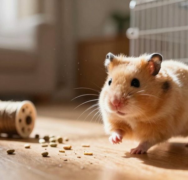 hamsters roaming house risks
