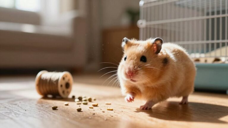 hamsters roaming house risks