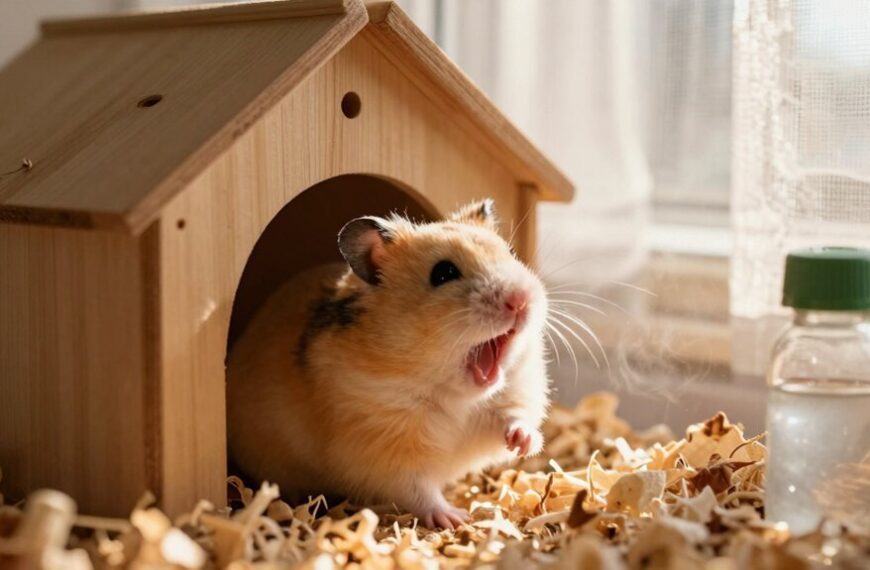 hamsters wake up early