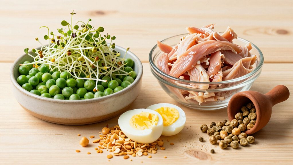 high protein foods for hamsters