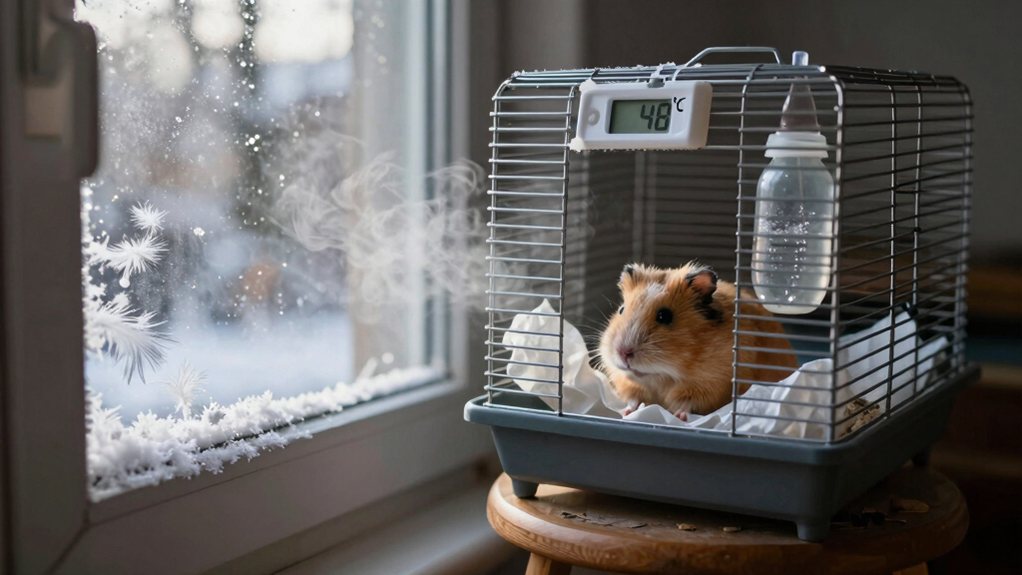 keep hamsters warm safely