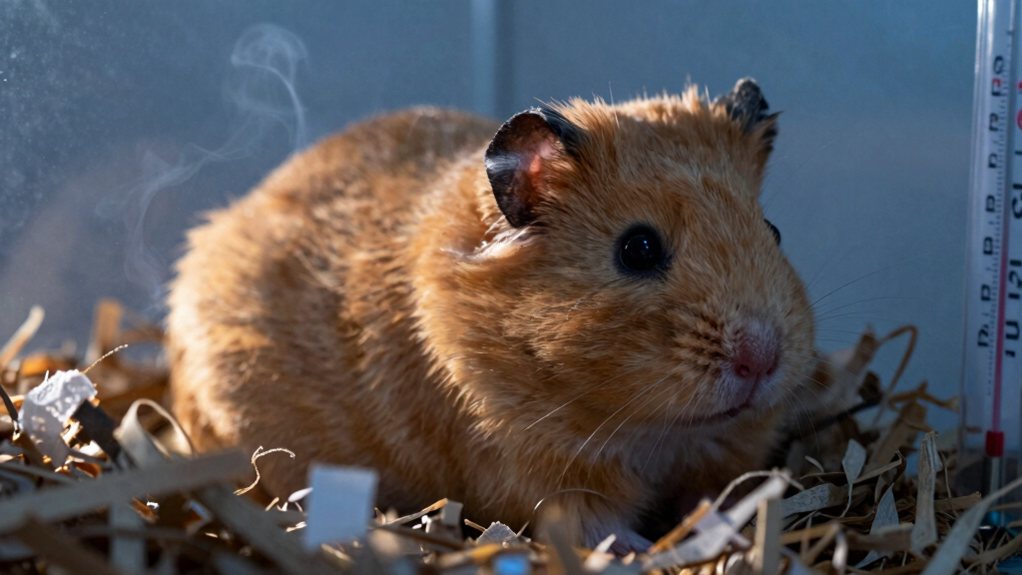 keep hamsters warm safely