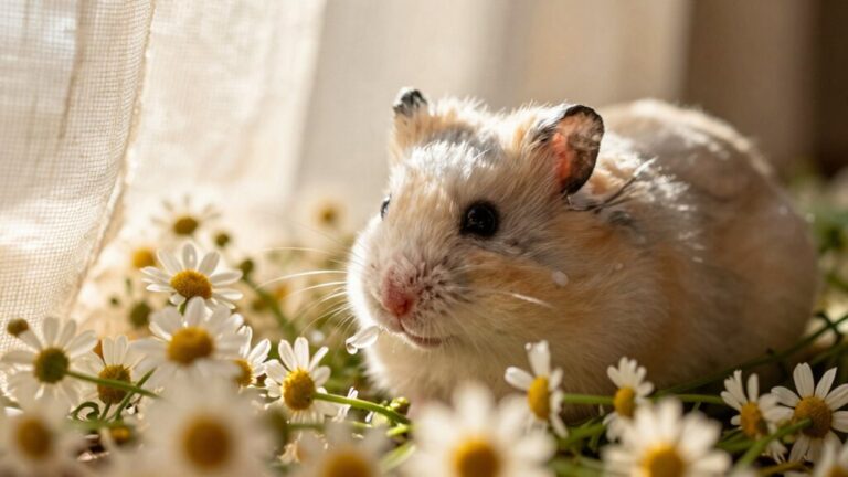 lavender scent calms hamsters