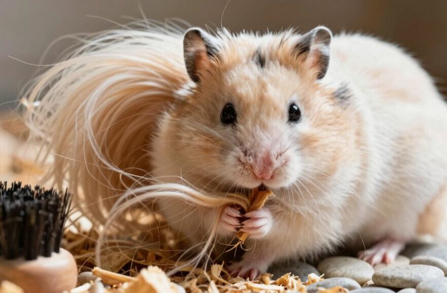 long haired hamster care difficulty