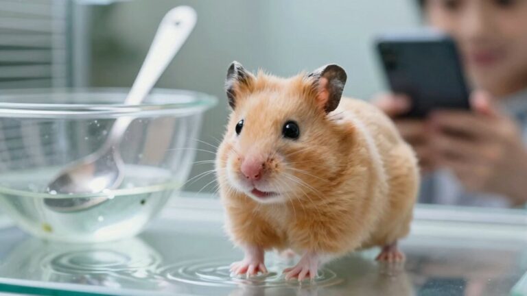 loud sudden noises scare hamsters