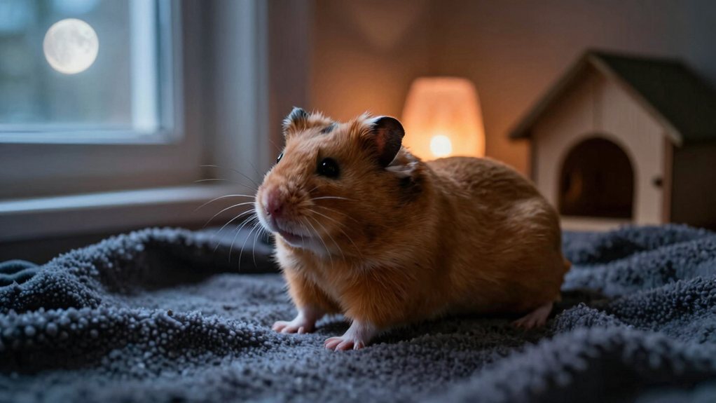 low light hamster handling tips