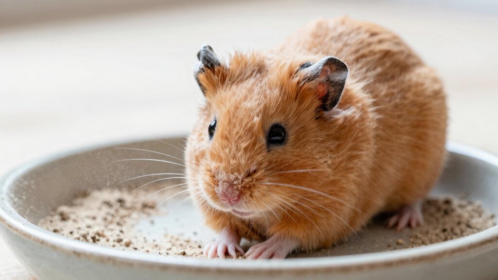 no dust baths needed