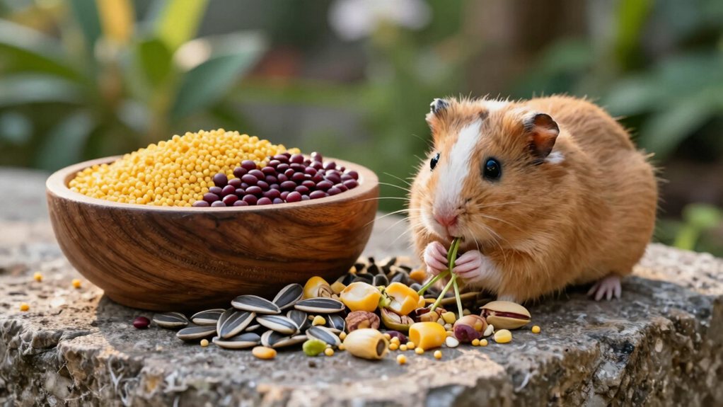 occasional seed and grain treats