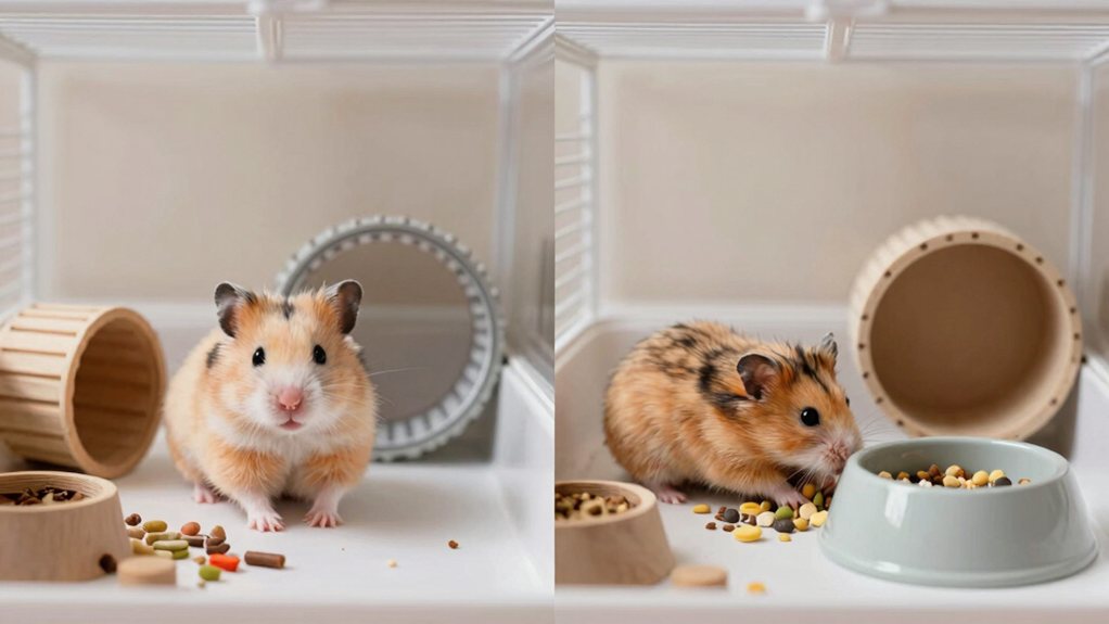 one or two hamsters