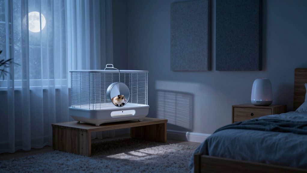quiet corner placement recommended