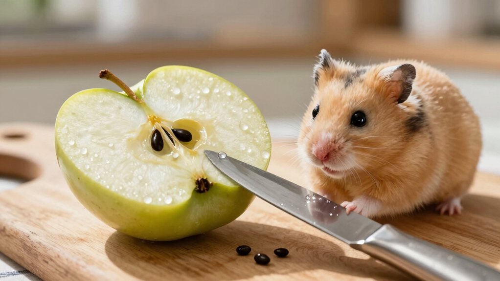 remove seeds core thoroughly