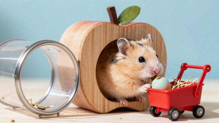 roborovski hamster toy preferences