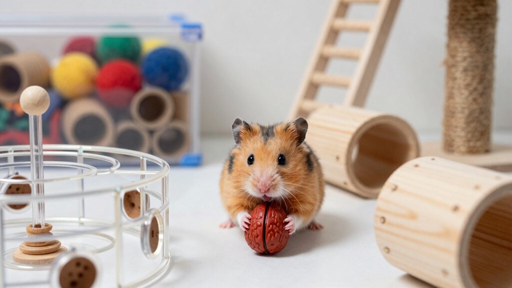 rotate toys weekly for enrichment