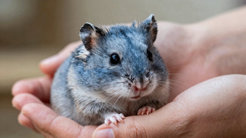 russian hamsters prefer gentle handling