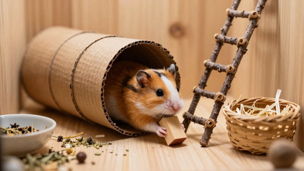 safe diy hamster toys