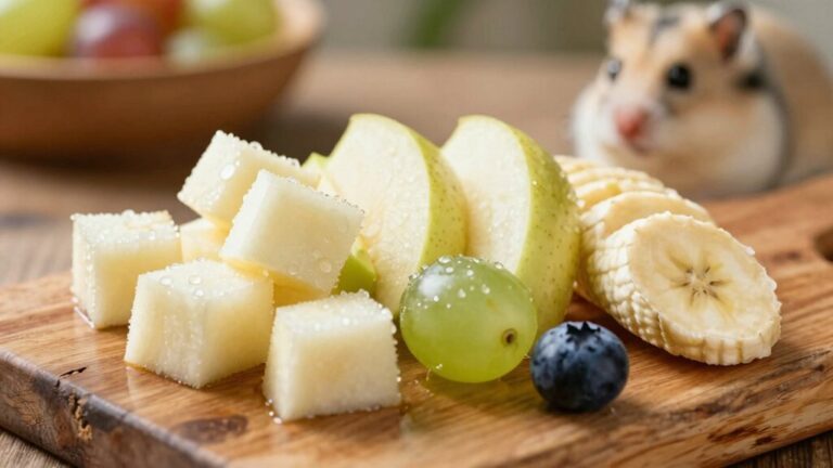 safe fruits for hamsters