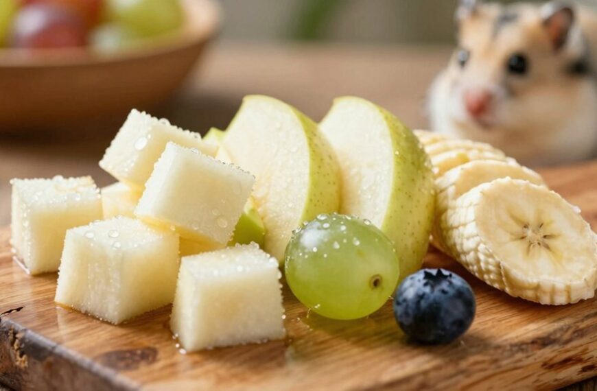 safe fruits for hamsters