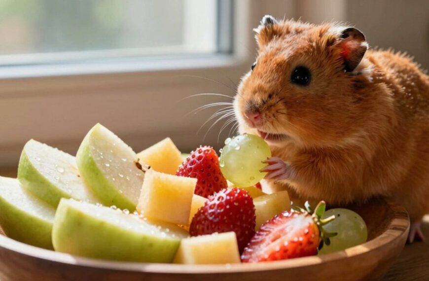 safe fruits for hamsters