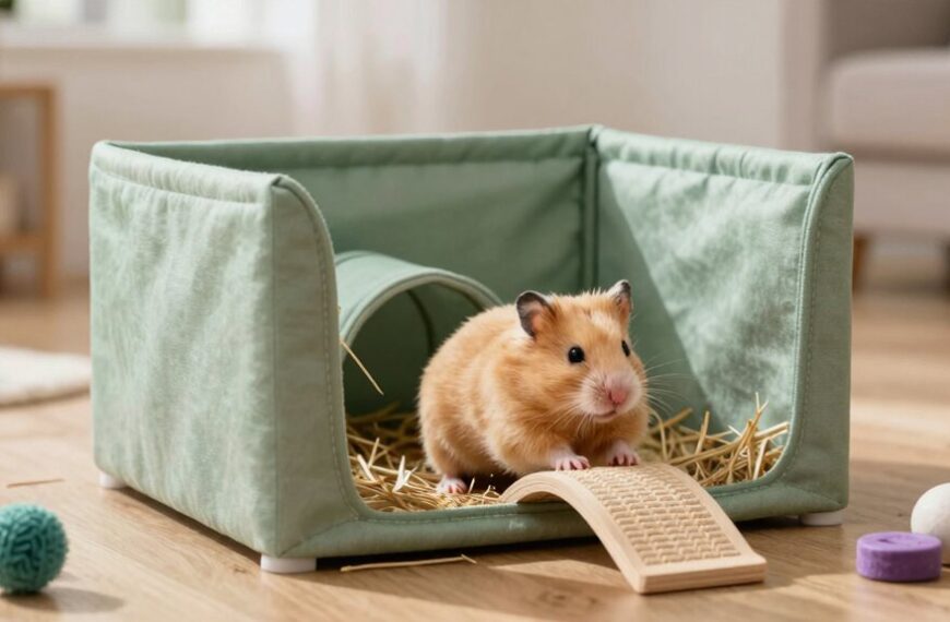safe hamster playpen exploration