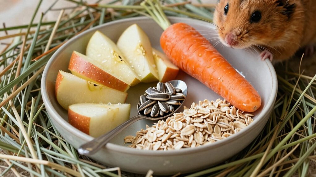 safe short term hamster snacks